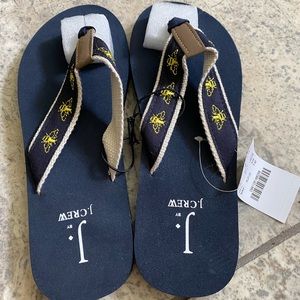 J. Crew Flip Flops, Size 7
